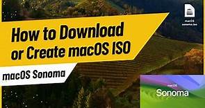 How to Download and Create macOS Sonoma ISO File