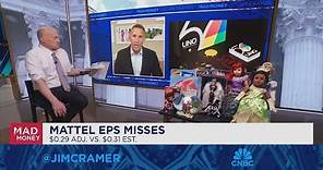 Mattel CEO Ynon Kreiz sits down with Jim Cramer after mixed Q4 results