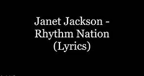 Janet Jackson - Rhythm Nation (Lyrics HD)