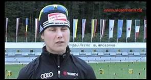 Biathlon: Interview mit Tina Bachmann