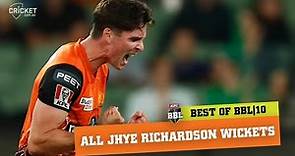 Every wicket: Jhye Richardson tops BBL|10 wicket-taking charts