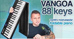 VANGOA 88 Keys Piano Keyboard: World's Most Popular Foldable Piano Reviewed
