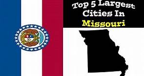 Top 5 Biggest Cities In Missouri | Population & Metro | 1900-2020