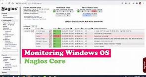 How to Monitoring Windows Machines using Nagios Core for free