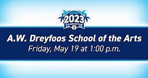 2023 A.W. Dreyfoos School of the Arts High School Graduation
