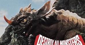 Destroy All Monsters [1968] - Baragon Screen Time