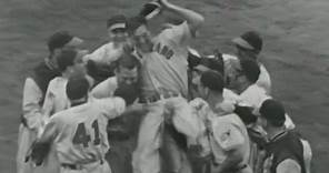 1948 WS Gm6: Indians win the 1948 World Series