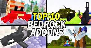 Top 10 Minecraft Bedrock Mods (Windows 10/MCPE - October 2021 Addons)