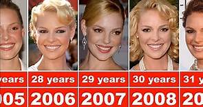 Katherine Heigl from 1995 to 2023