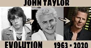 The evolution of John Taylor of Duran Duran - 1963 - 2020