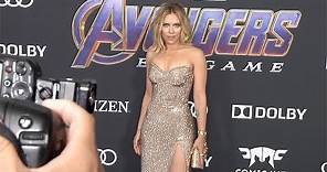 Scarlett Johansson "Avengers: Endgame" World Premiere Purple Carpet