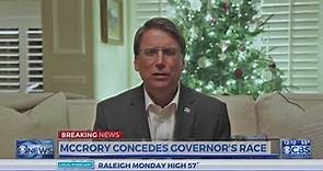 Pat McCrory concedes in governor’s race