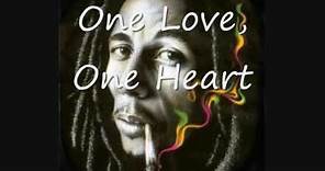 Bob Marley- One Love (WITH LYRICS!!!!!!)