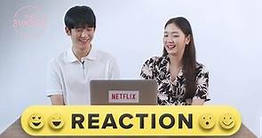 Kim Go-eun and Jung Hae-in react to Tune in for Love highlights [ENG SUB]