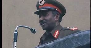 General Aman Andom, Chairman of the Provisional Military Administrative Council of Ethiopia 1974