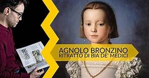 Agnolo Bronzino | ritratto di Bia de’ Medici