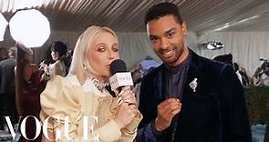 Regé-Jean Page on What Inspires Him at The Met Gala | Met Gala 2022 With Emma Chamberlain | Vogue