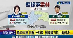 這場對決很精采！劉建國獲徵召參選雲林縣長 對上"海線代表"張麗善 山海線勢均力敵 兩人坦言這是場硬戰│記者 廖宜德 張峻棟 曹勝彰 劉瀚煒│【LIVE大現場】20220426│三立新聞台