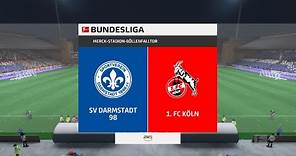 SV Darmstadt 98 vs 1 FC Köln