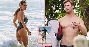 ‘😲 She Looks Amazing’: Chris Hemsworth and Elsa Pataky Quash Split Rumors During Family Beach Day