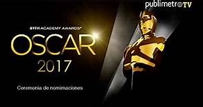 Nominaciones para la 89 entrega de los premios Oscar