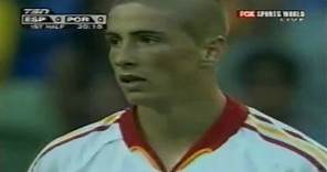 Fernando Torres vs Portugal (20/06/2004) EURO 2004