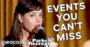 all the UNMISSABLE EVENTS in parks | Parks And Recreation