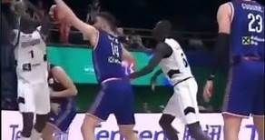 Serbia's Borisa Simanic loses kidney during the match again South Sudan #fibabasketballworldcup