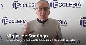 El periodista Miguel de Santiago recorre los 81 años de existencia de la Revista Ecclesia