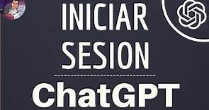 Chat GPT INICIAR SESION, cómo login para usar gratis ChatGPT Open AI en Iphone Android o PC Windows
