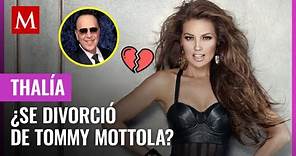 Thalía celebra soltería en redes, así le respondió Tommy Mottola