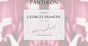 Georges Dumézil Biography - French philologist and historian (1898–1986)
