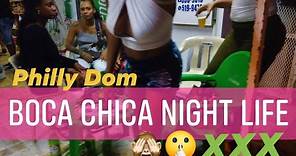 BOCA CHICA NIGHT LIFE || DOMINICAN REPUBLIC REAL STREETS