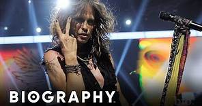 Steven Tyler - Frontman of Aerosmith & Rock Superstar | Mini Bio | BIO