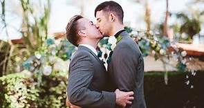 Our Wedding Ceremony & Vows | Erik & Adam's Gay Wedding