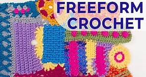 Have you tried freeform crochet?