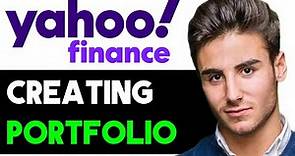 TUTORIAL ON CREATING A PORTFOLIO IN YAHOO FINANCE 2024! (FULL GUIDE)