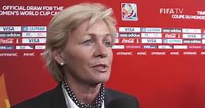 Germany's Silvia Neid - Canada 2015 Final Draw Reaction (GERMAN)