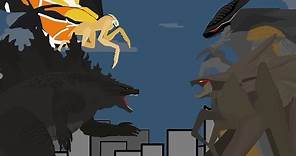 Godzilla & Mothra VS MUTO Prime & Queen MUTO | FINAL BATTLE | Pivot Animation