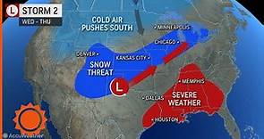 Forecasters warn of new severe weather threat | AccuWeather