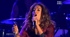 je te promets johnny hallyday en duo avec amel bent