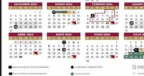 Calendario Escolar SEP 2024-2024