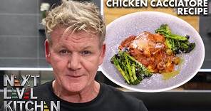 Gordon Ramsay Cooks Up an Easy Chicken Cacciatore Recipe