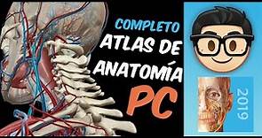 🧠Human Anatomy Atlas - Atlas de la ANATOMIA HUMANA Full 2022 COMPLETO PC - Tutorial Tecnologia💪🦵🦷👁️