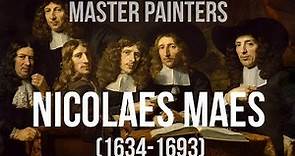 Nicolaes Maes (1634–1693) A collection of paintings 4k Silent Slideshow