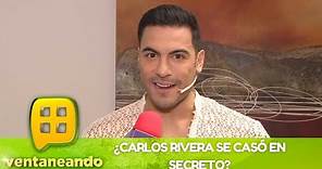 ¿Carlos Rivera tuvo una boda secreta con Cynthia? | Programa del 12 de abril 2022 | Ventaneando