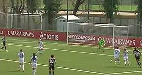 AS ROMA WOMEN REALLY RECREATED FOUR CLASSIC GOALS ... ALL IN THE SAME GAME!