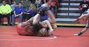 Bound Brook's George Walton wins by pin in 17 seconds
