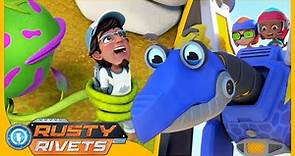 Rusty Saves Ozzy +MORE | Rusty Rivets | Cartoons for Kids