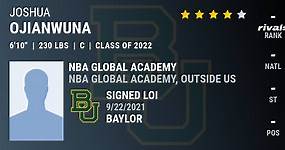 Joshua Ojianwuna, 2022 Center, Baylor